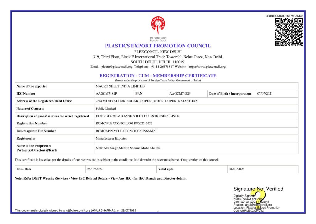 Plastic Export Promotion Council