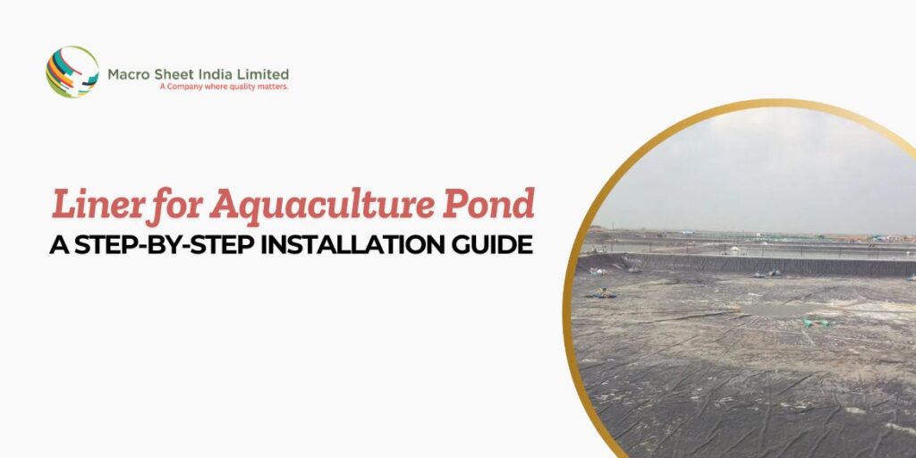 Liner for Aquaculture Pond